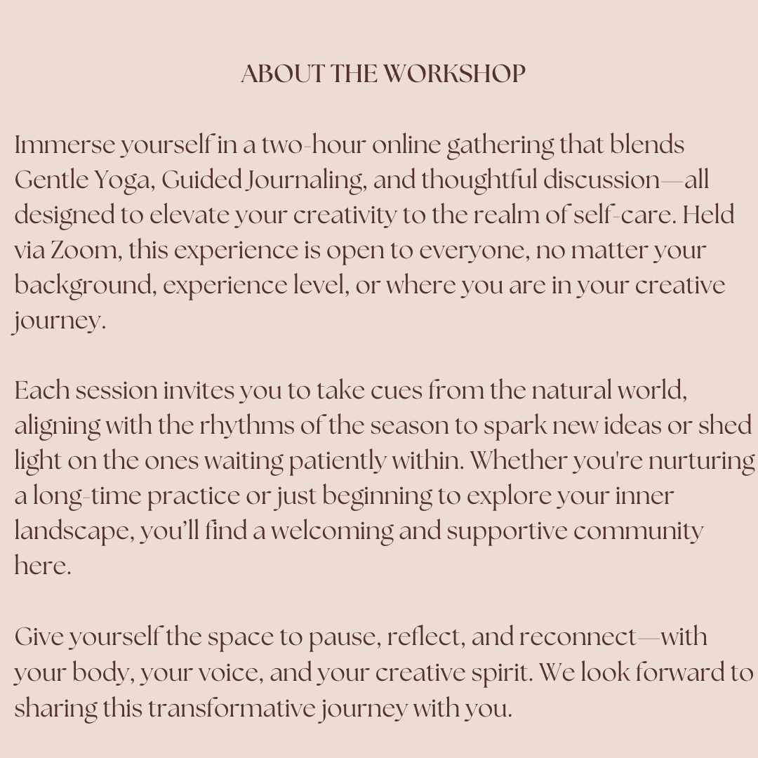 Workshop Info
